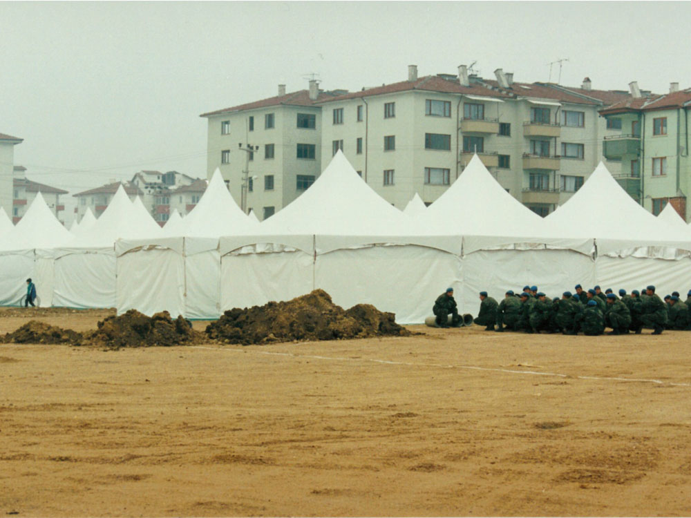 Tentnology Emergency Relief Tents | Izmit earthquake 1999