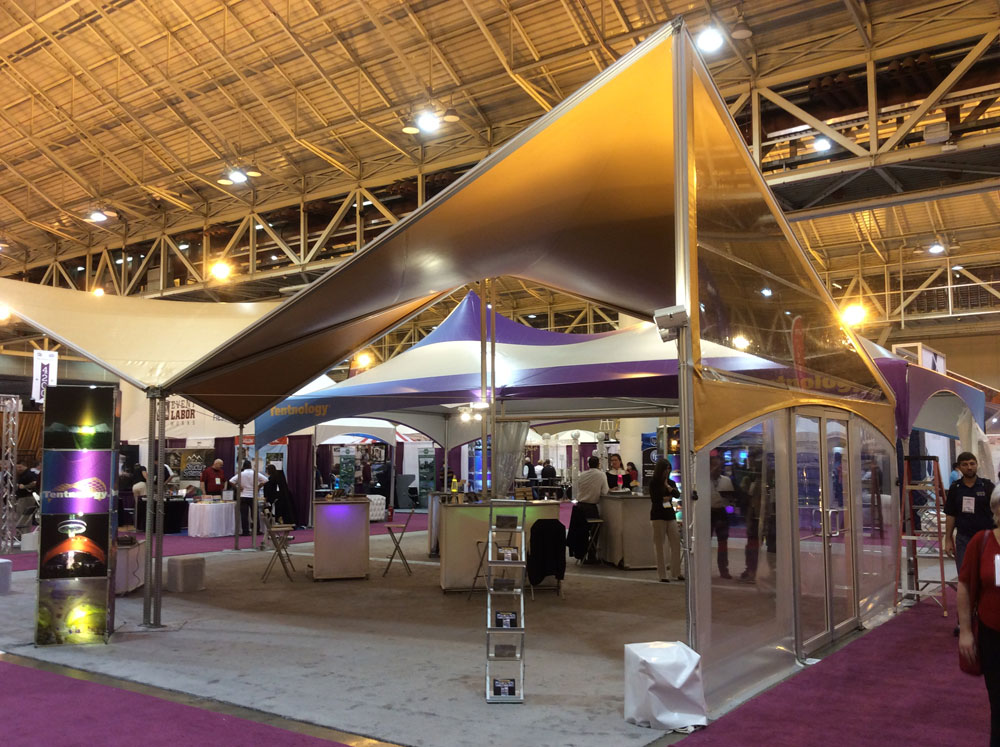 Kubit 20x20 indoor event tent