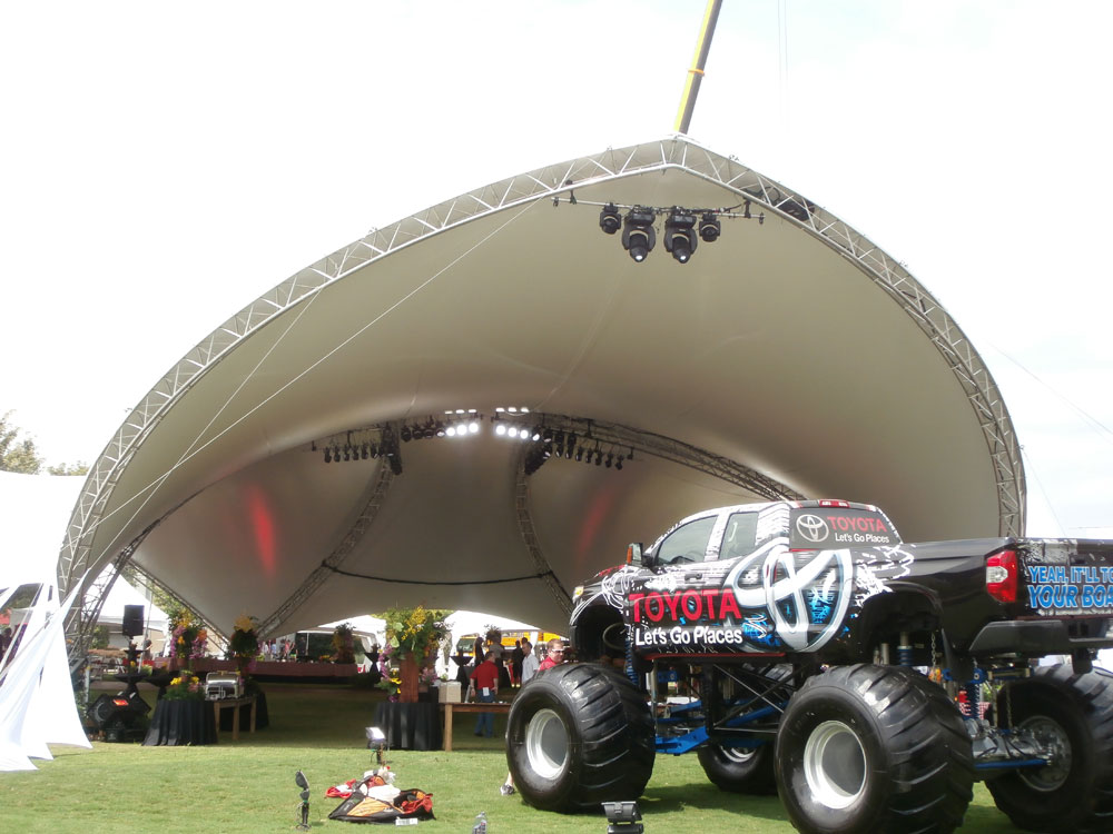 SaddleSpan Event Tent | George P Johnson Toyota Event