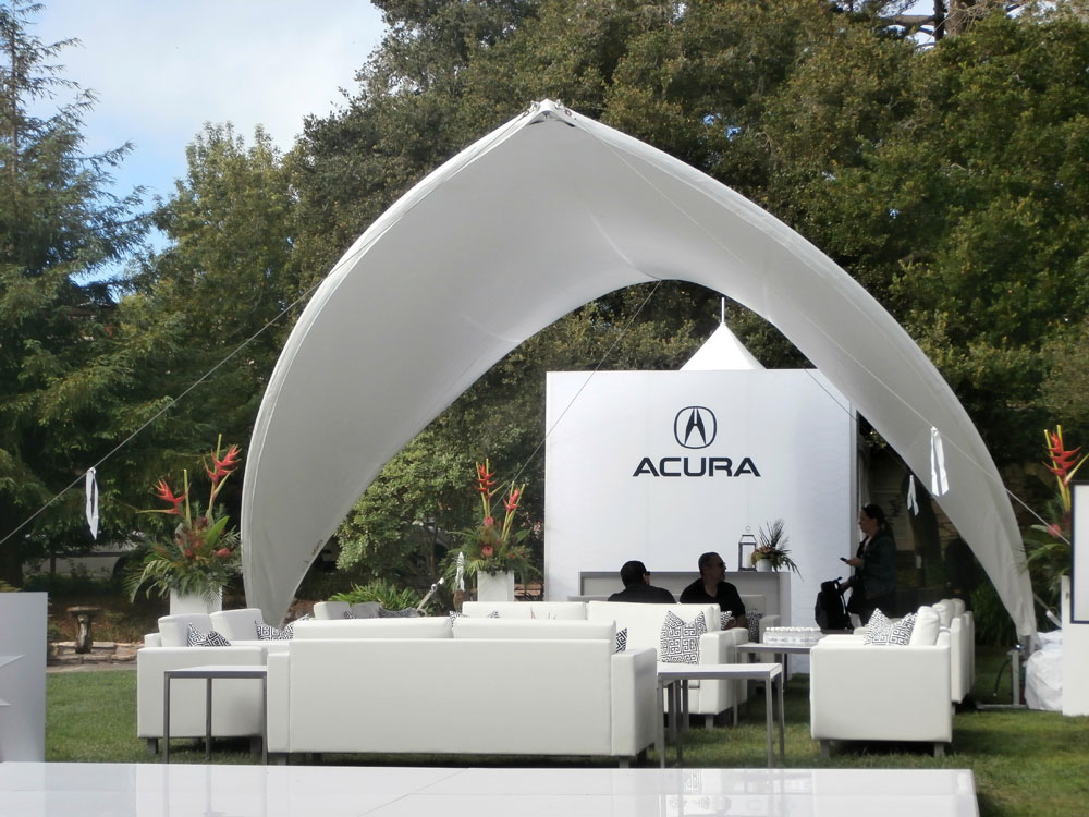 SaddleSpan S1000 Open Event Tent | Acura NSX Launch