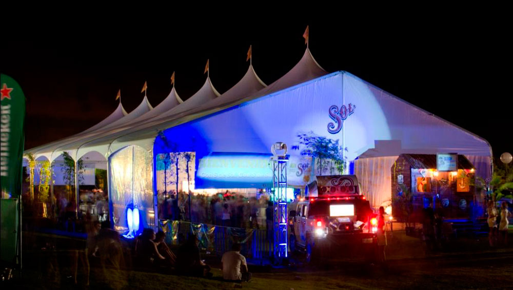 Tspan Large Event Tents | Sol Cancun Mexico