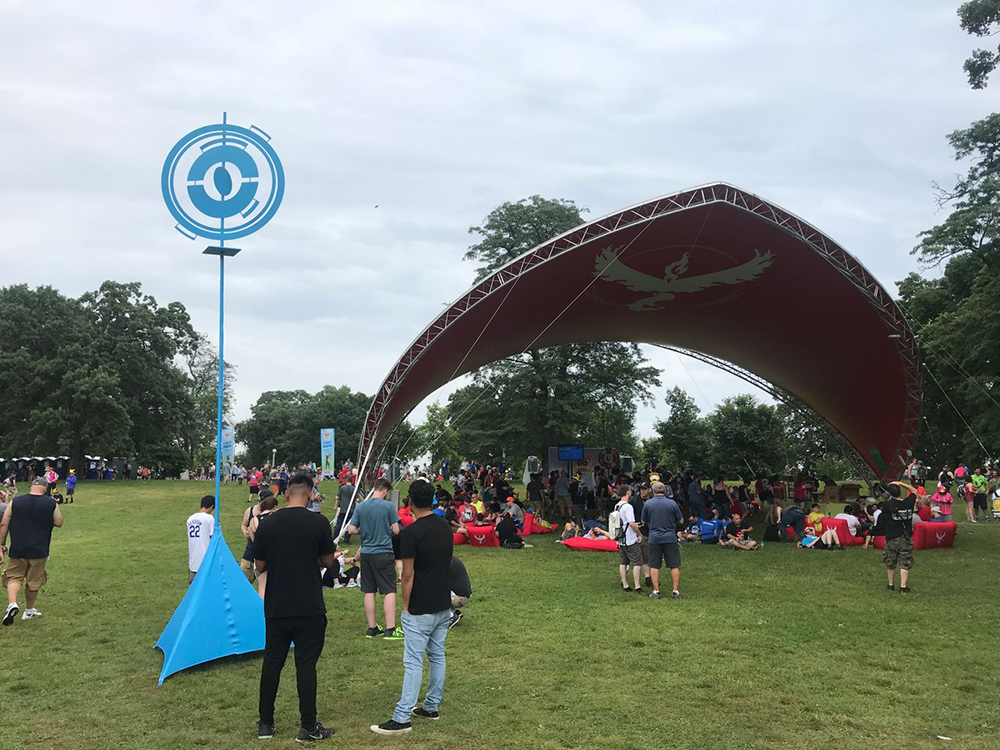 SaddleSpan S5000 Open tent - Pokémon Go Festival | Chicago