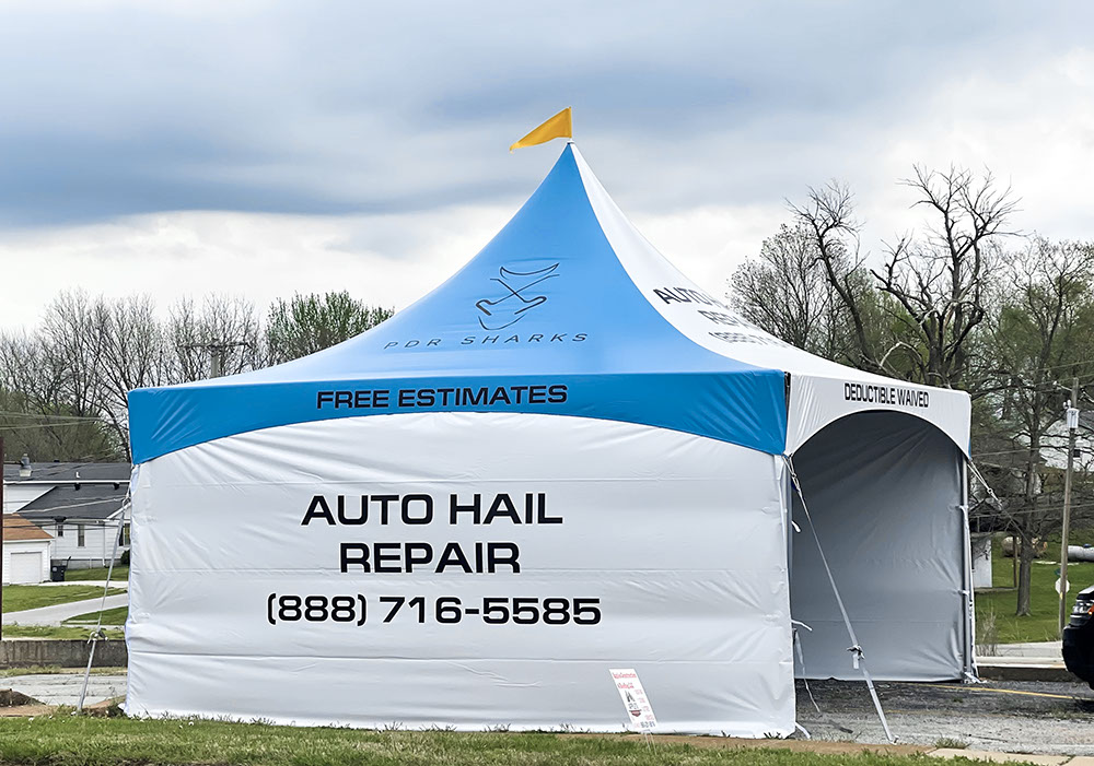Branded Tentnology® MQ20 - PDR Sharks Hail Auto Dent Repair