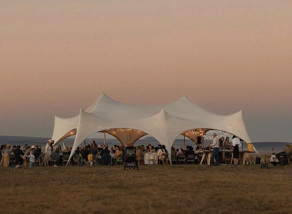 Tentnology® Trapeze 30x40| Client: <a href="https://www.facebook.com/cascadepoloclub" target="_blank">Cascade Polo Club</a>