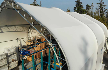 Tentnology fabric structure