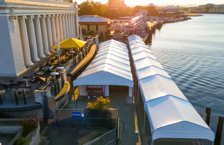 Tentnology event tent installation