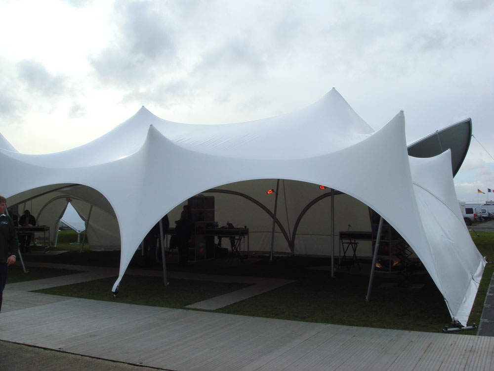 Fabric tent