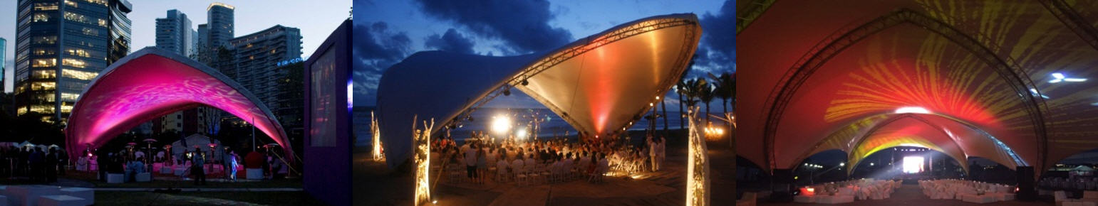 SaddleSpan 'Sydney' tents in Mexico
